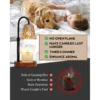 NOYAFA Candle Warmer Lamp, Dimmable Adjustable Height Lamp with Timer
