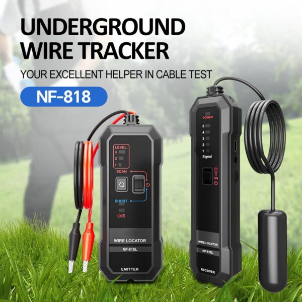 Version 1.0.0 NOFAYA NF-818L Cable Tester &Underground Wire Locator Upgrade for Invisible Fence for Dogs