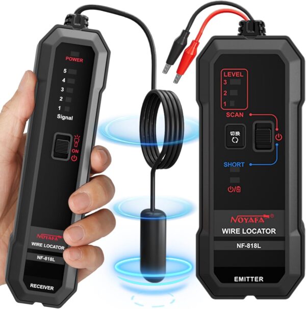 Version 1.0.0 NOFAYA NF-818L Cable Tester &Underground Wire Locator Upgrade for Invisible Fence for Dogs