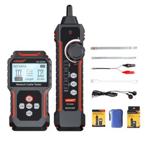 NOYAFA NF-8209S Advanced Network Cable Tester, PoE & NCV Detection