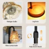 NOYAFA Candle Warmer Lamp, Dimmable Adjustable Height Lamp with Timer